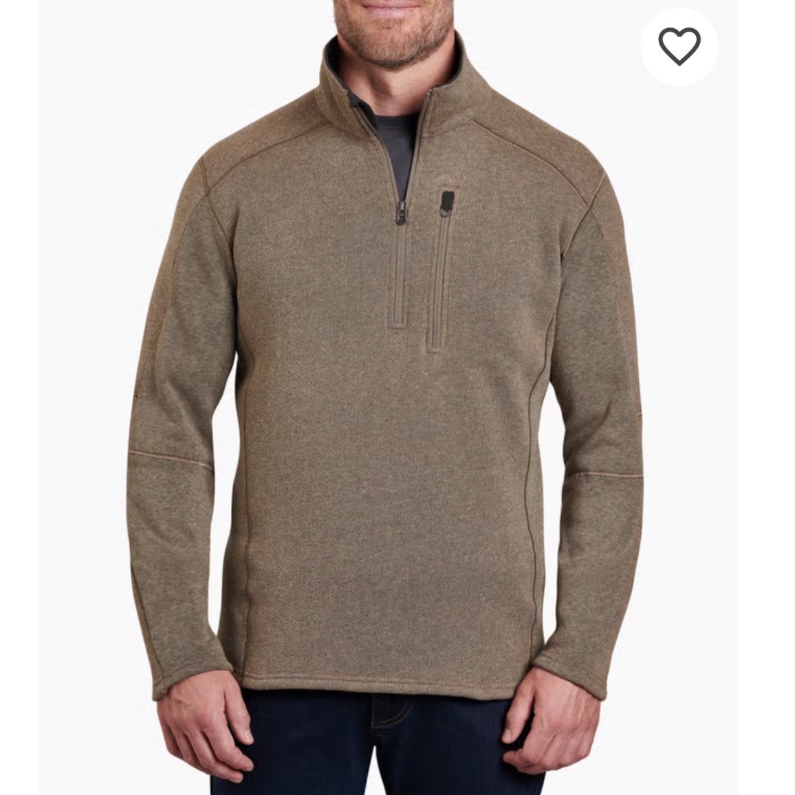 Khl Interceptr 1/4 Zip Fleece Sweater Medium